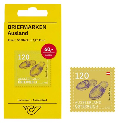 Artikelbild für Porto bis 30.04.2025: Österreichische Post 1,20 € Briefmarken ECO S 