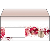 Artikelbild 1 für 50 SIGEL Weihnachtsbriefumschläge Frozen DIN lang mit Fenster, Artikelnummer 323410