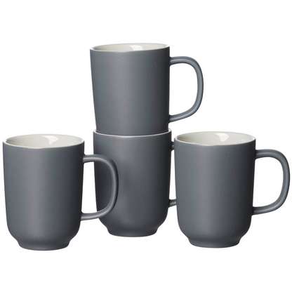 Artikelbild für 4 FliRt by R&B Kaffeetassen JASPER grau 0,28 l, Artikelnummer 174241