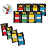 Artikelbild 1 für 8 + 4 GRATIS: Post-it® Index Haftmarker farbsortiert 8x 50 Streifen + GRATIS 4x 50 Streifen, Artikelnummer 354633