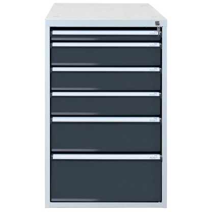 Artikelbild 17 für ADB Schubladenbox anthrazit 51516, mit 6 Schubladen, Artikelnummer 205108