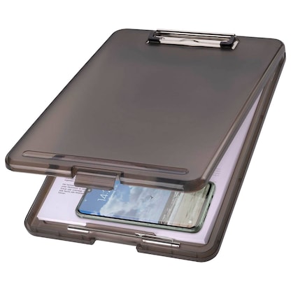 Artikelbild 7 für maped Klemmbrett the clip H2532009 DIN A4 grau transluzent Kunststoff, 1 St., Artikelnummer 260477