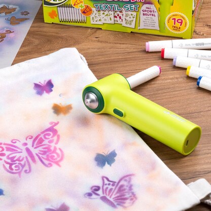 Artikelbild 7 für sax design Airbrushset für Kinder farbsortiert, Artikelnummer 350106