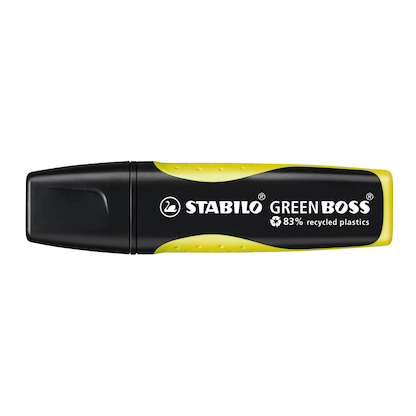 Artikelbild 12 für STABILO GREEN BOSS Textmarker gelb, 1 St., Artikelnummer 453001