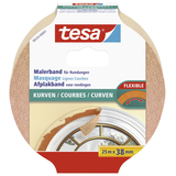 Artikelbild 1 für tesa KURVEN Kreppband beige 38,0 mm x 25,0 m 1 Rolle, Artikelnummer 821001