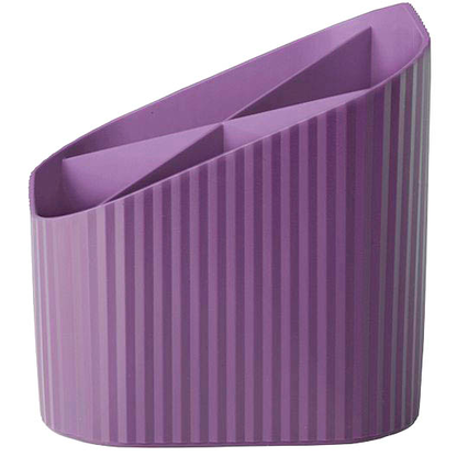 Artikelbild 4 für HAN Stiftehalter X-LOOP lila 100% Recyclingmaterial 4 Fächer 11,1 x 12,1 x 10,6 cm, Artikelnummer 440481