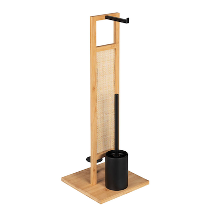 Artikelbild 2 für WENKO WC-Garnitur Rivalta Allegre braun Holz, Artikelnummer 815371