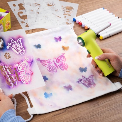Artikelbild 9 für sax design Airbrushset für Kinder farbsortiert, Artikelnummer 350106