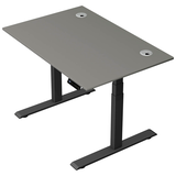 Artikelbild 1 für Kerkmann Move 2 Plus elektrisch höhenverstellbarer Schreibtisch grafit rechteckig, T-Fuß-Gestell anthrazit 120,0 x 80,0 cm, Artikelnummer 520096