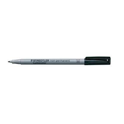 Artikelbild 2 für 10 STAEDTLER Lumocolor Folienstifte schwarz 1,0 mm non-permanent, Artikelnummer 147629