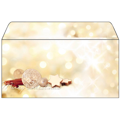 Artikelbild für 25 SIGEL Weihnachtsbriefumschläge Zimtsterne DIN lang ohne Fenster, Artikelnummer 323725