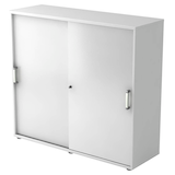 Artikelbild 1 für HAMMERBACHER Schiebetürenschrank 1753S, V1753S/W/W/CE weiß 2 Fachböden 120,0 x 40,0 x 110,0 cm, Artikelnummer 861017