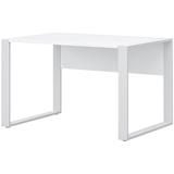 Artikelbild 1 für röhr direct.office Schreibtisch weiß rechteckig, Kufen-Gestell weiß 120,0 x 80,0 cm, Artikelnummer 460802