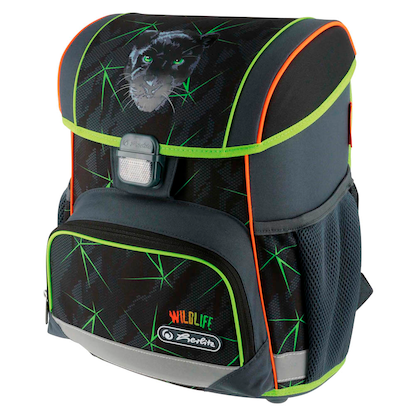 Artikelbild 3 für herlitz Schulranzen-Set Loop Plus Wild Life Kunstfaser grau, Artikelnummer 271488