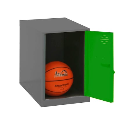 Artikelbild für Simonrack Spind SIMONLOCKER DISM anthrazit, grün 8425437117718, 1 Schließfach 40,0 x 50,0 x 47,5 cm, Artikelnummer 355018