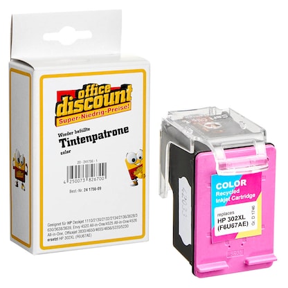 Artikelbild 11 für office discount color Druckerpatrone kompatibel zu HP 302XL (F6U67AE), Artikelnummer 241756