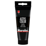 Artikelbild 1 für Marabu Acrylfarbe schwarz 100 ml, Artikelnummer 399529