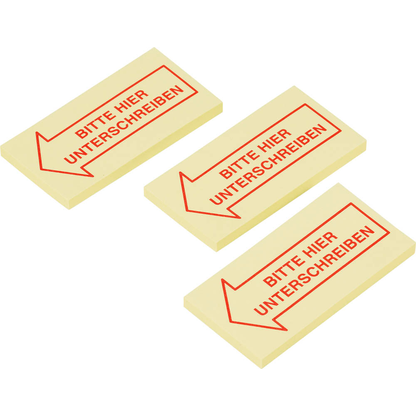 Artikelbild 3 für inFO Haftmarker gelb 