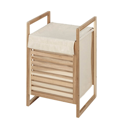 Artikelbild 2 für WENKO Wäschetruhe Acina braun, Artikelnummer 811162