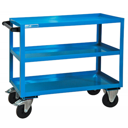 Artikelbild 2 für ADB Etagenwagen blau 100,0 x 50,0 x 91,5 cm, Artikelnummer 674921