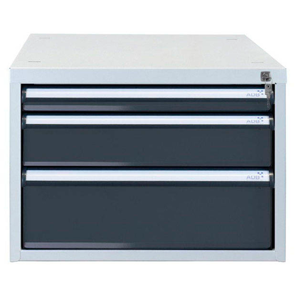 Artikelbild 22 für ADB Schubladenbox anthrazit 51541, mit 3 Schubladen, Artikelnummer 205159