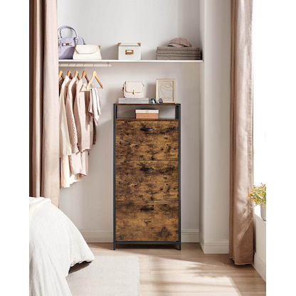 Artikelbild 8 für VASAGLE Schuhschrank, LBS101B01 braun 1 Fachboden 60,0 x 30,0 x 130,0 cm, Artikelnummer 289377