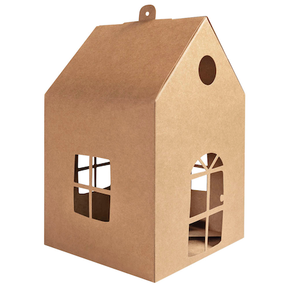 Artikelbild 4 für folia Faltschachteln Lebkuchenhäuschen beige 6 St., Artikelnummer 794995