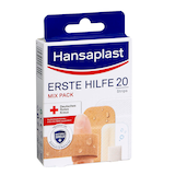 Artikelbild 1 für Hansaplast Pflaster ERSTE HILFE MIX 2049762 beige, weiß, 20 St., Artikelnummer 148716
