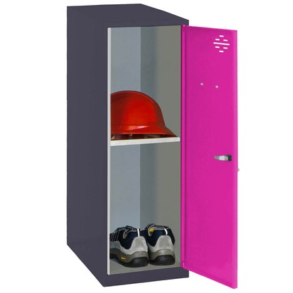 Artikelbild für Simonrack Spind SIMONLOCKER DISM anthrazit, pink 8425437119323, 1 Schließfach 40,0 x 50,0 x 91,5 cm, Artikelnummer 355699