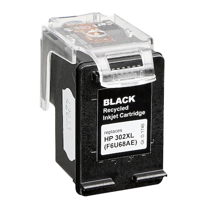 Artikelbild 3 für office discount schwarz Druckerpatrone kompatibel zu HP 302XL (F6U68AE), Artikelnummer 241749
