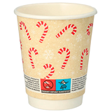 Artikelbild 1 für 20 PAPSTAR Einweg-Trinkbecher Candy Canes 0,2 ml, Artikelnummer 313047