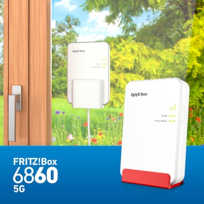 Artikelbild 6 für FRITZ! FRITZ!Box 6860 5G WLAN-Router, Artikelnummer 517191