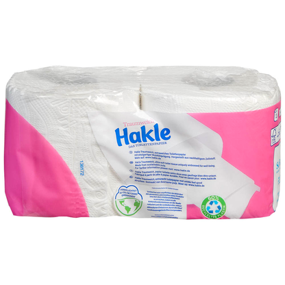 Artikelbild 5 für Hakle Toilettenpapier Traumweich 4-lagig, 2 Rollen, Artikelnummer 538957