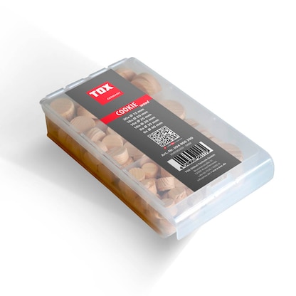 Artikelbild 6 für TOX Querholzplättchen-Sortiment Cookie wood Mini 82 tlg., Artikelnummer 560241