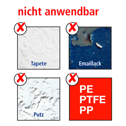 Artikelbild 9 für tesa WC-Garnitur SMOOZ weiß Metall, Artikelnummer 597361