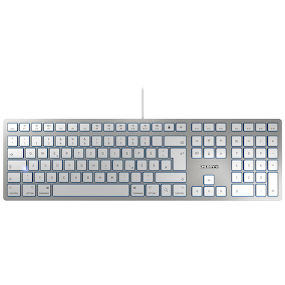 Artikelbild 20 für CHERRY KC 6000 SLIM for MAC Tastatur kabelgebunden silber, Artikelnummer 802189