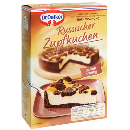 Artikelbild für Dr. Oetker Russicher Zupfkuchen Backmischung 670,0 g, Artikelnummer 195574