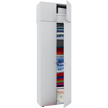 Artikelbild 3 für VCM my office Aktenschrank Vandol, 912192 weiß 4 Fachböden 70,0 x 40,0 x 218,0 cm, Artikelnummer 348264