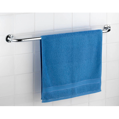 Artikelbild 3 für WENKO Handtuchhalter Basic silber, Artikelnummer 805103