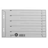 Artikelbild 1 für AKTION: LEITZ Trennblätter 1656 DIN A5 quer 1-0 grau, 200 g/qm, 100 St. mit Prämie nach Registrierung, Artikelnummer 781047