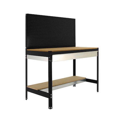 Artikelbild 2 für Simonrack Werkbank SIMONWORK anthrazit 1 Schublade 121,0 x 61,0 x 144,5 cm, Artikelnummer 978902