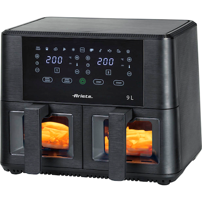 Artikelbild 14 für Ariete Airy Fryer Dual 9 L Heißluftfritteuse, Artikelnummer 368447