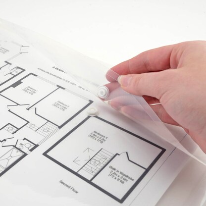 Artikelbild 5 für 10 RAPESCO® Dokumententaschen DIN A3 transparent klar, Artikelnummer 710556