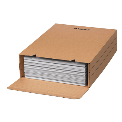Artikelbild 2 für 25 Top-Print Archivboxen braun 24,4 x 32,1 x 8,5 cm, Artikelnummer 710913