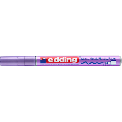 Artikelbild 4 für edding 751 creative Lackmarker lila 1,0 - 2,0 mm, 1 St., Artikelnummer 898268