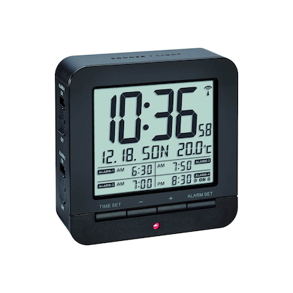 Artikelbild 18 für TFA® digitaler Funkwecker 60.2536.01 schwarz Kunststoff, Artikelnummer 915239