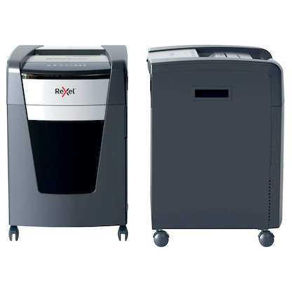 Artikelbild 14 für Rexel XP420+ Aktenvernichter mit Partikelschnitt P-4, 4 x 35 mm, bis 21,0 l, grau, Artikelnummer 255819