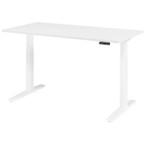 Artikelbild 1 für HAMMERBACHER XMKA16 elektrisch höhenverstellbarer Schreibtisch weiß rechteckig, C-Fuß-Gestell weiß 160,0 x 80,0 cm, Artikelnummer 543821
