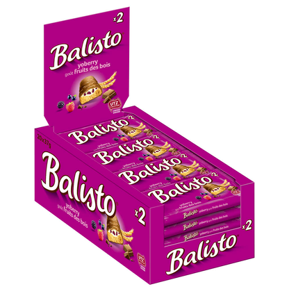 Artikelbild 2 für Balisto Yoberry Schokoriegel 20 Riegel, Artikelnummer 397018