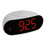 Artikelbild 1 für TFA® digitaler Funkwecker 60.2505 silber Kunststoff, Artikelnummer 914825